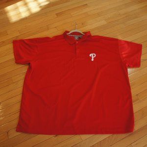 Majestic Phillies Polo Shirt